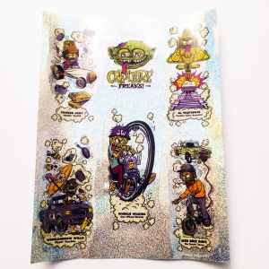 Creature Freaks Prismatic stickerdoll Sticker Sheet – 6 peel off stickers (from 2021)