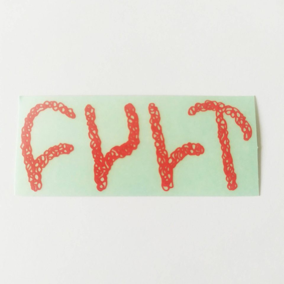 Cult Bikes BMX Sticker - Red