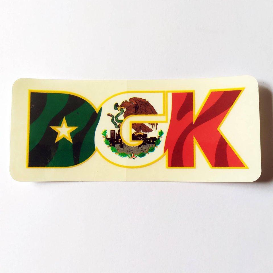 DGK Bandera Skate Sticker