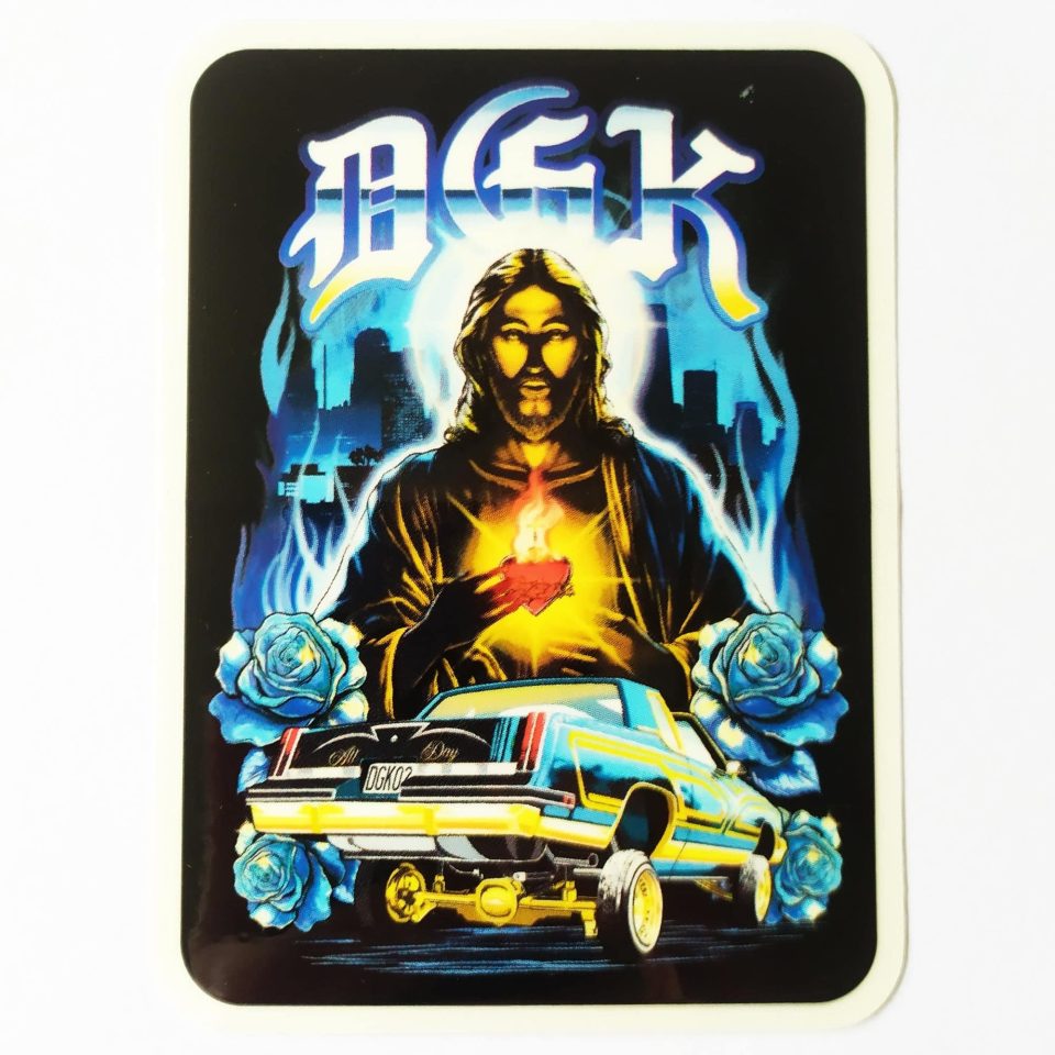 DGK Sacred Skate Sticker