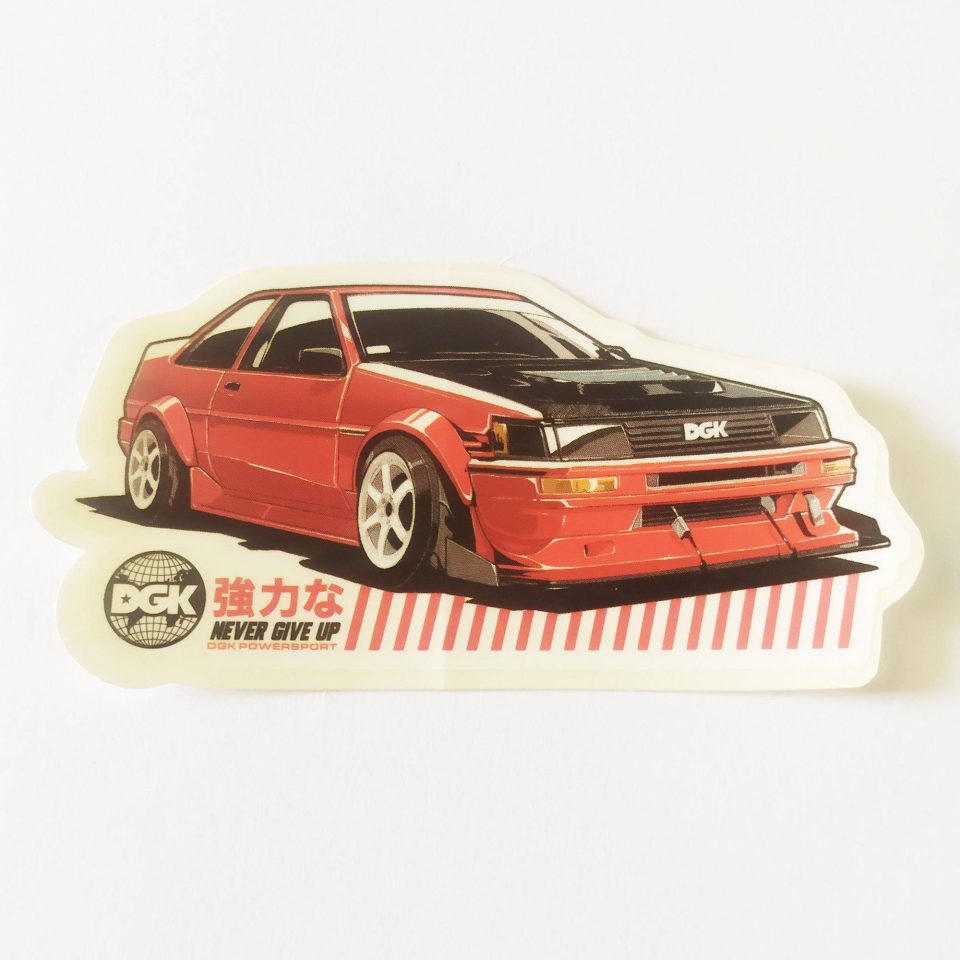 DGK Twin Cam stickerdoll Sticker