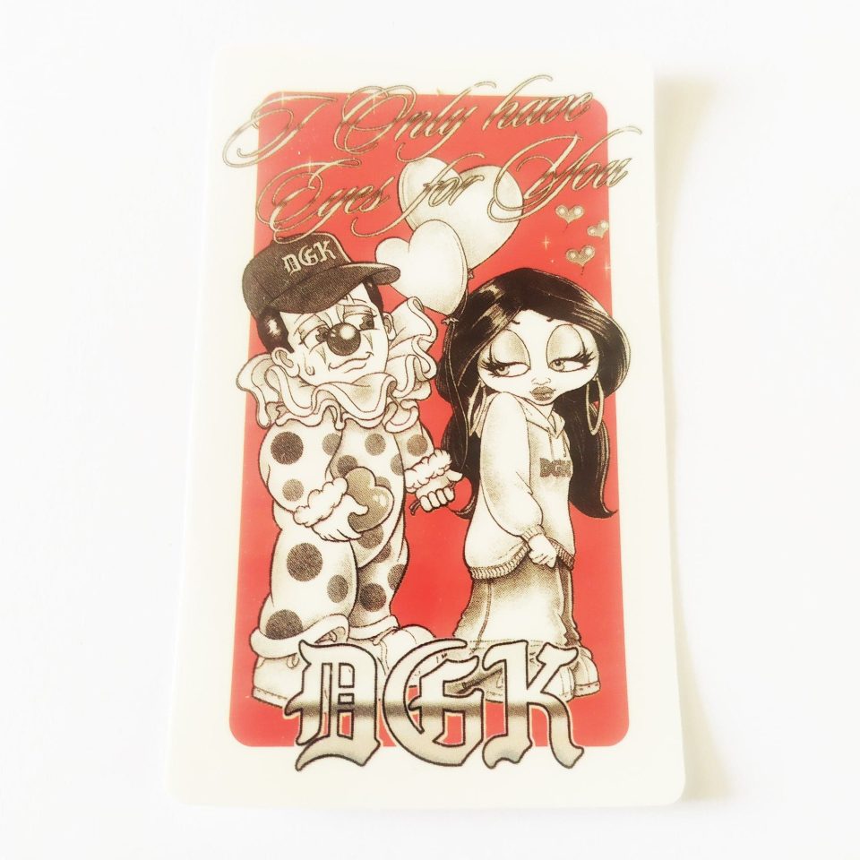 DGK Eyes For You stickerdoll Sticker