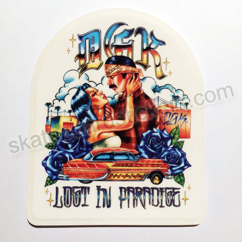 DGK Lost In Paradise stickerdoll Sticker