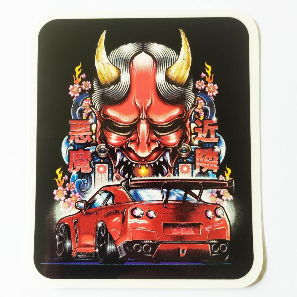DGK Street Devil Skate Sticker