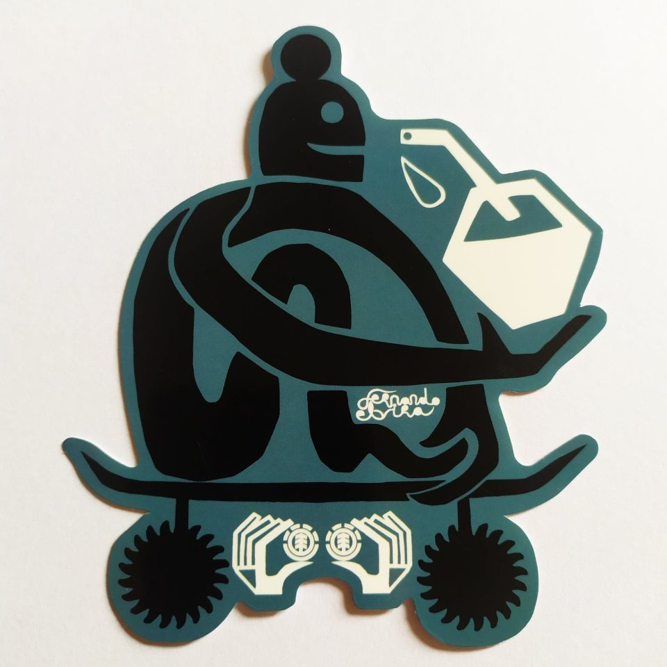 Element stickerdoll Sticker