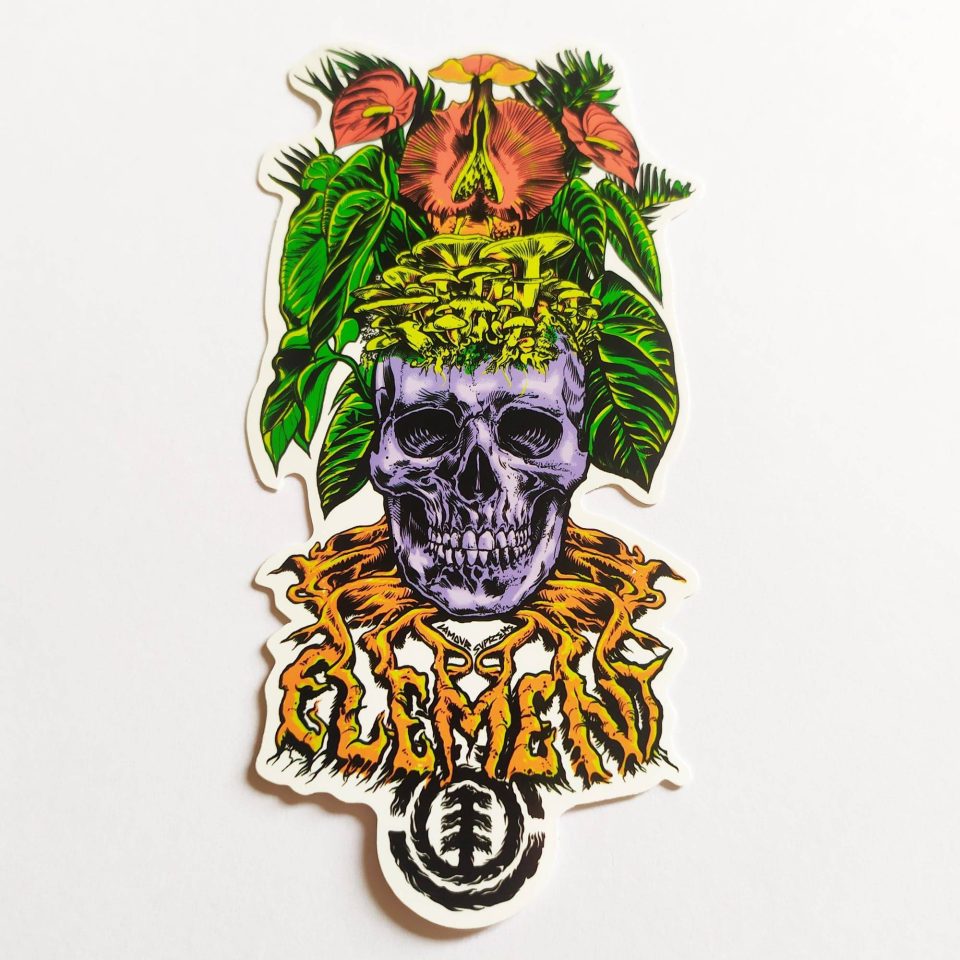 Element stickerdoll Sticker