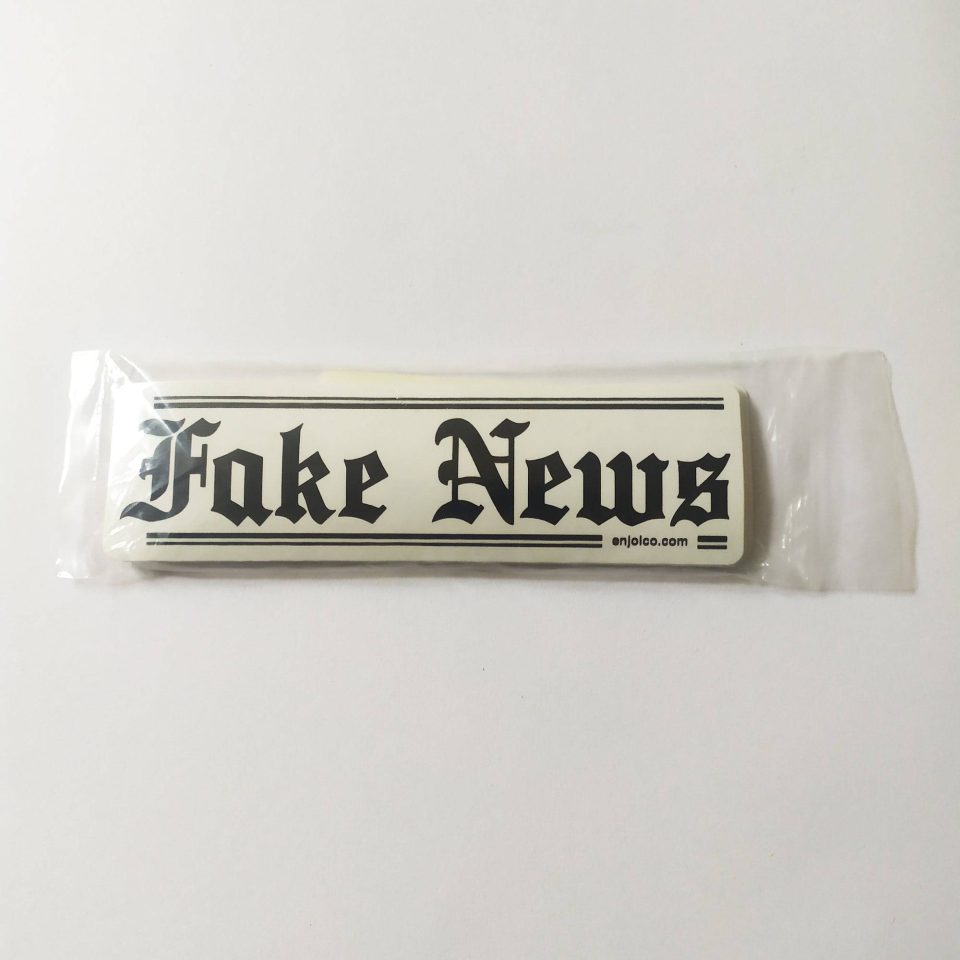 Enjoi Fake News Stickers - 10 pack - sealed