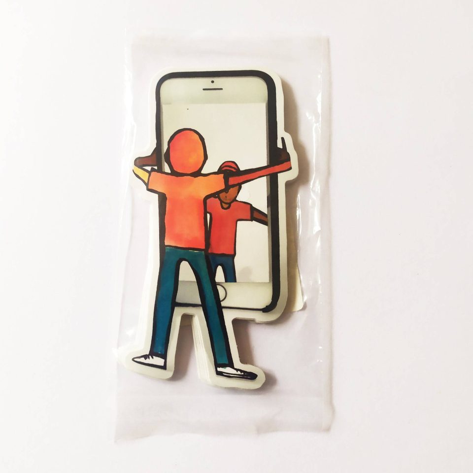 Almost Selfie Stickers - 10 pack - sealed