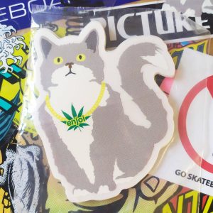 Enjoi stickerdoll Stickers – 10 x Weed Cat Stickers Pack Bundle SEALED