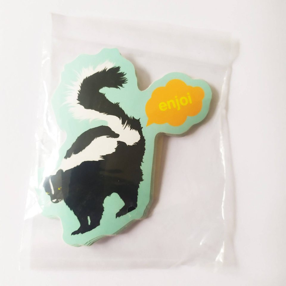 Enjoi Skunk Stickers - 10 pack - sealed