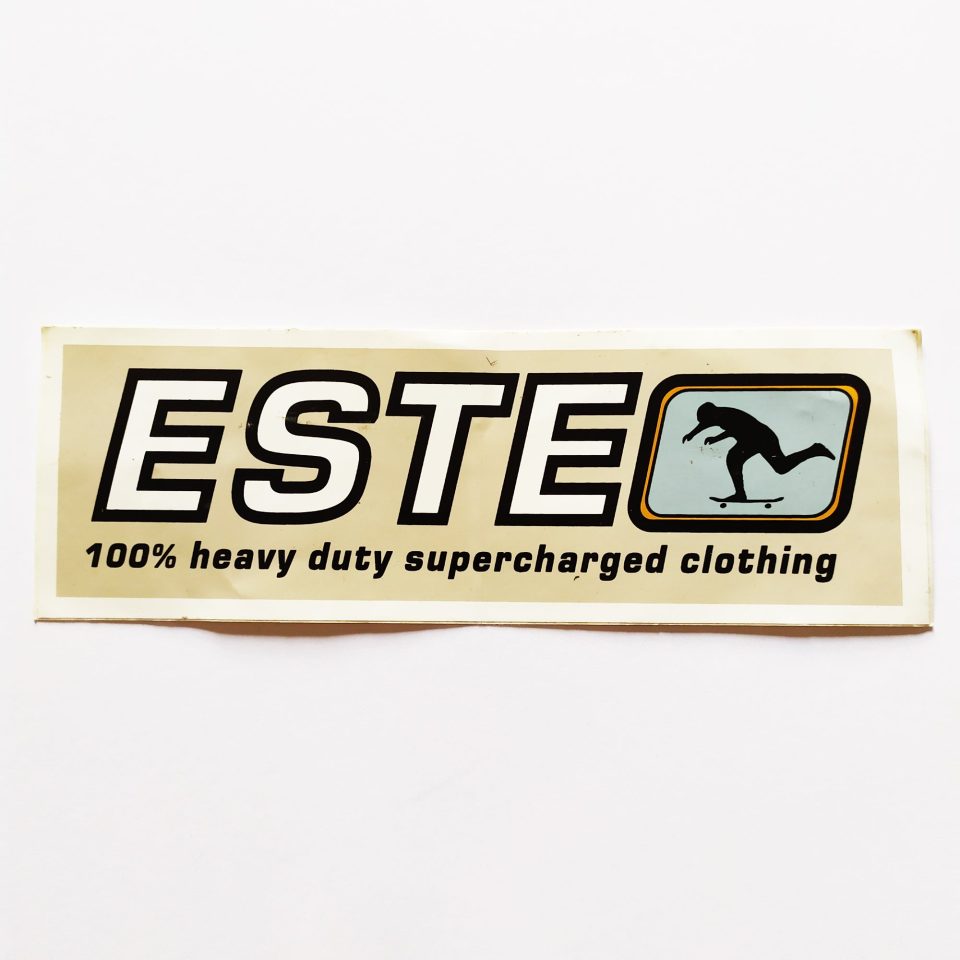 Este Old School stickerdoll Sticker (creased)