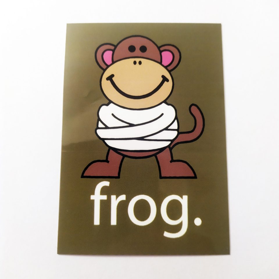 Frog stickerdoll Sticker
