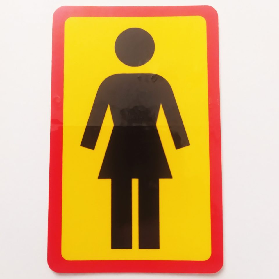 Girl stickerdoll Skate Sticker - OG Logo Medium