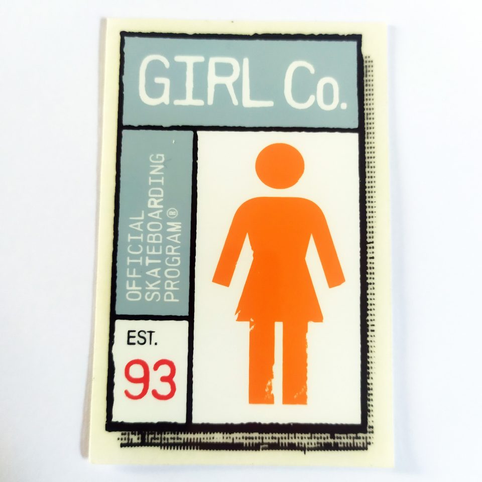 Girl stickerdoll Sticker - Nuevo Grid-Box