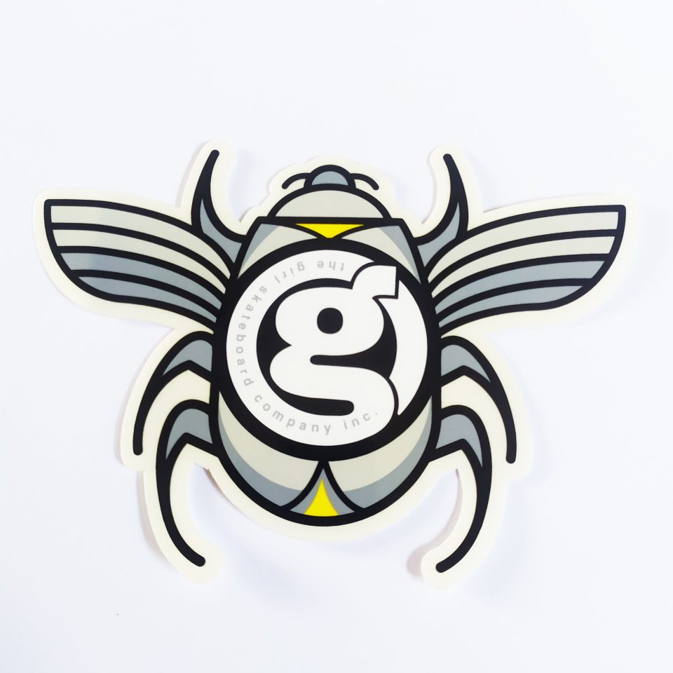 Girl stickerdoll Sticker - Nuevo Beetle Bum