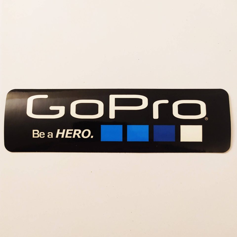 GoPro Be A Hero Sticker - 15 cm