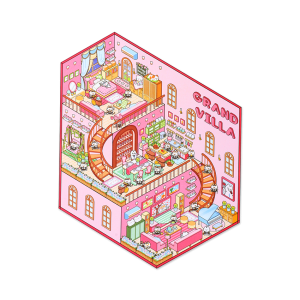 Mega Markets Set (4 pcs)