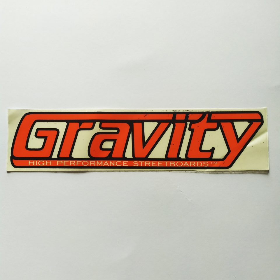 Gravity Streetboards stickerdoll Sticker