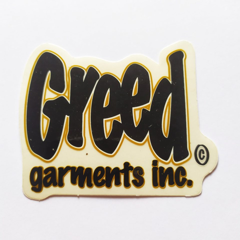 Greed stickerdoll Sticker