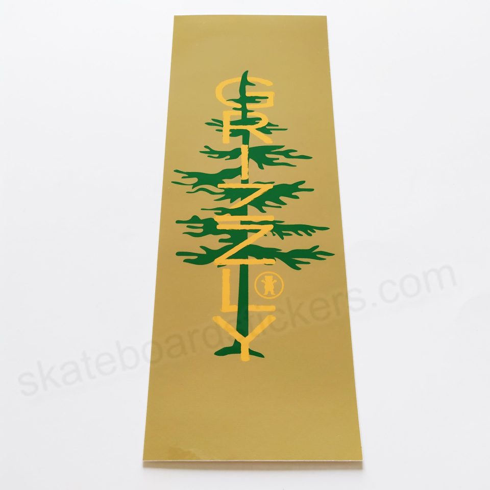 Grizzly Griptape stickerdoll Sticker - XL Stamp - 20.5cm high approx