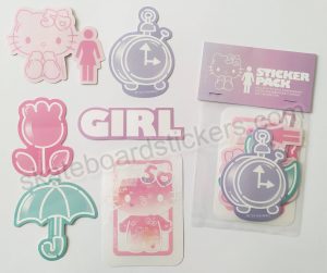 Hello Kitty 50th Anniversary – A Girl stickerdoll X Sanrio Collaboration Skate Sticker Pack (Copy)