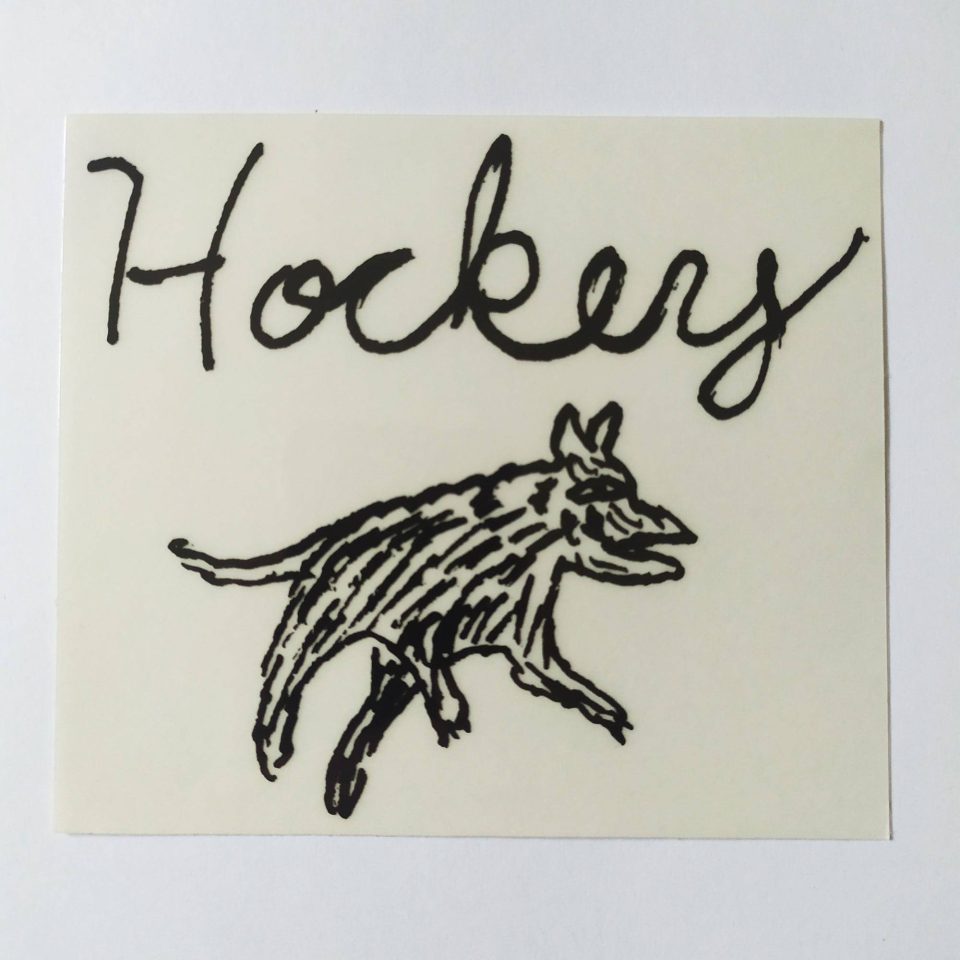 Hockey stickerdoll Sticker