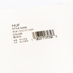 HUF Box Logo Skate Sticker