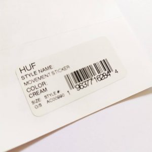 HUF Movement Skate Sticker