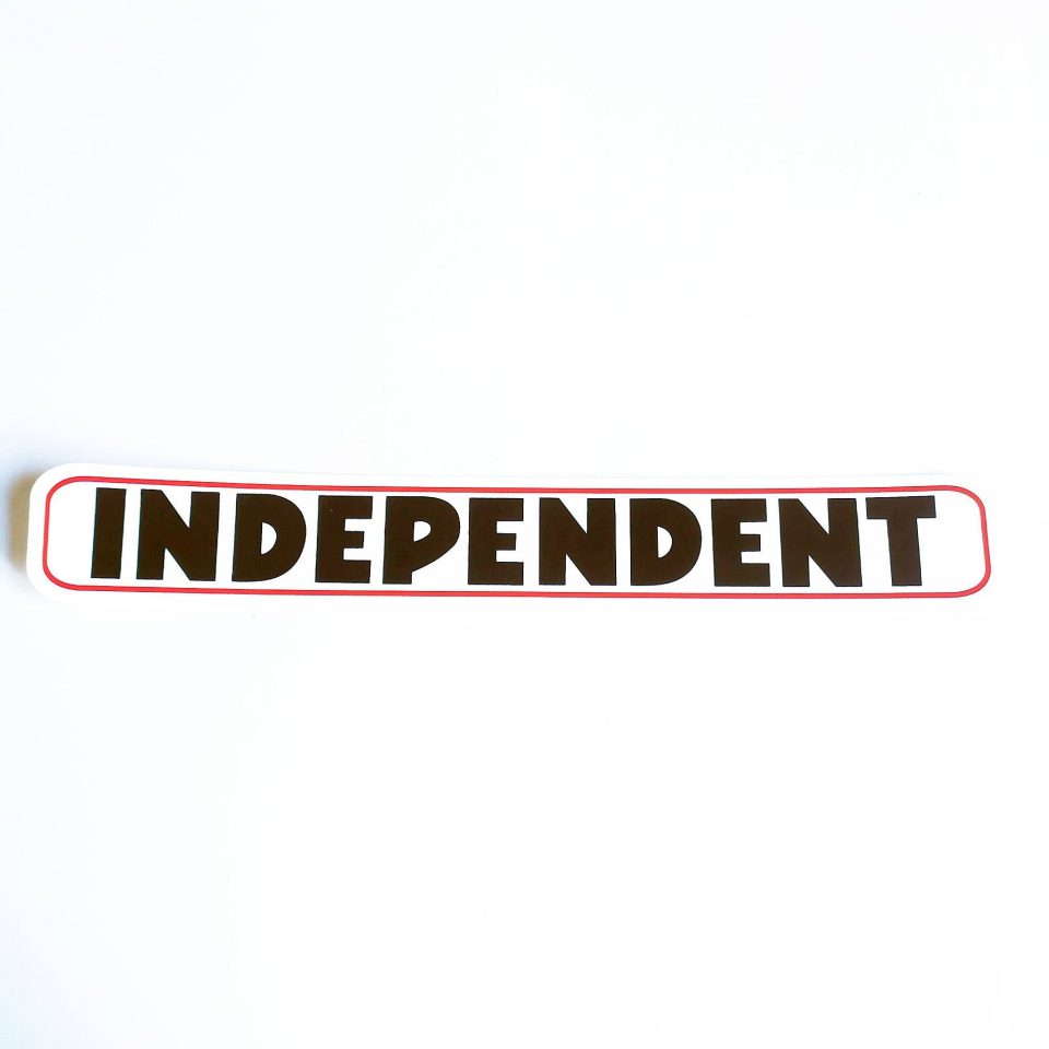 Independent Trucks stickerdoll Bar White