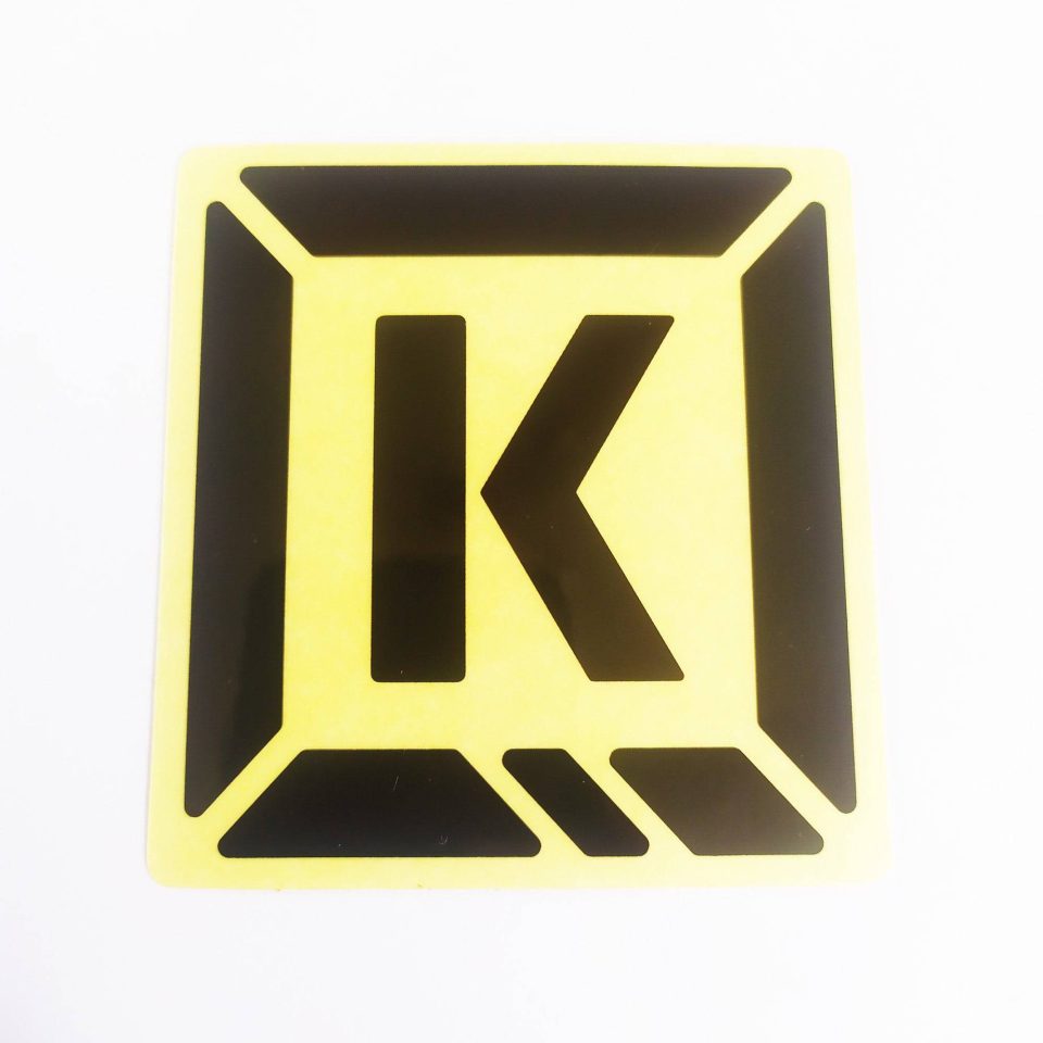 Kink BMX Sticker - 7 cm x 7.5 cm approx