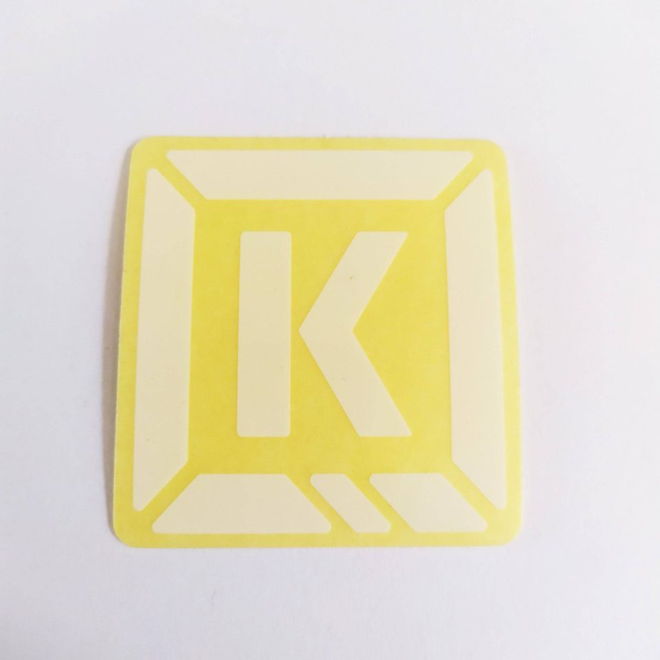 Kink BMX Sticker - 4 cm x 4.5 cm approx