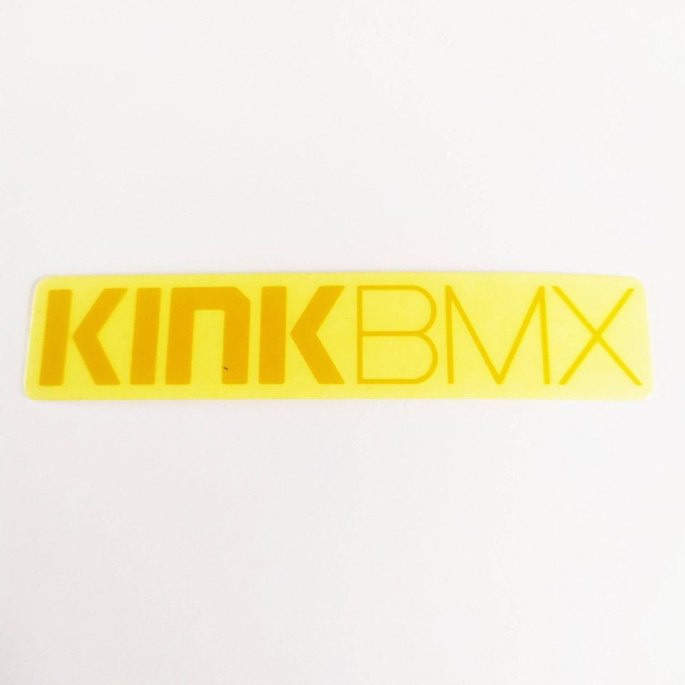 Kink BMX Sticker - 22 cm x 4.5 cm approx