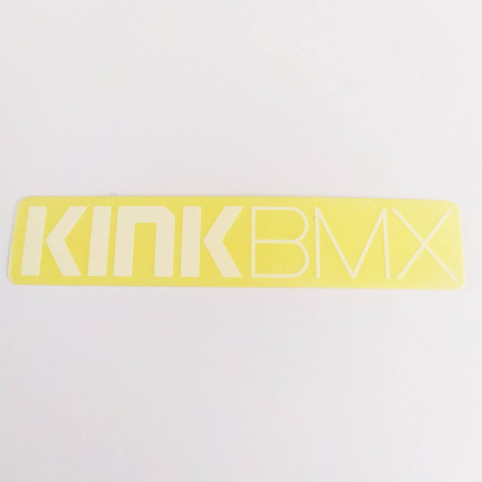 Kink BMX Sticker - 22 cm x 4.5 cm approx
