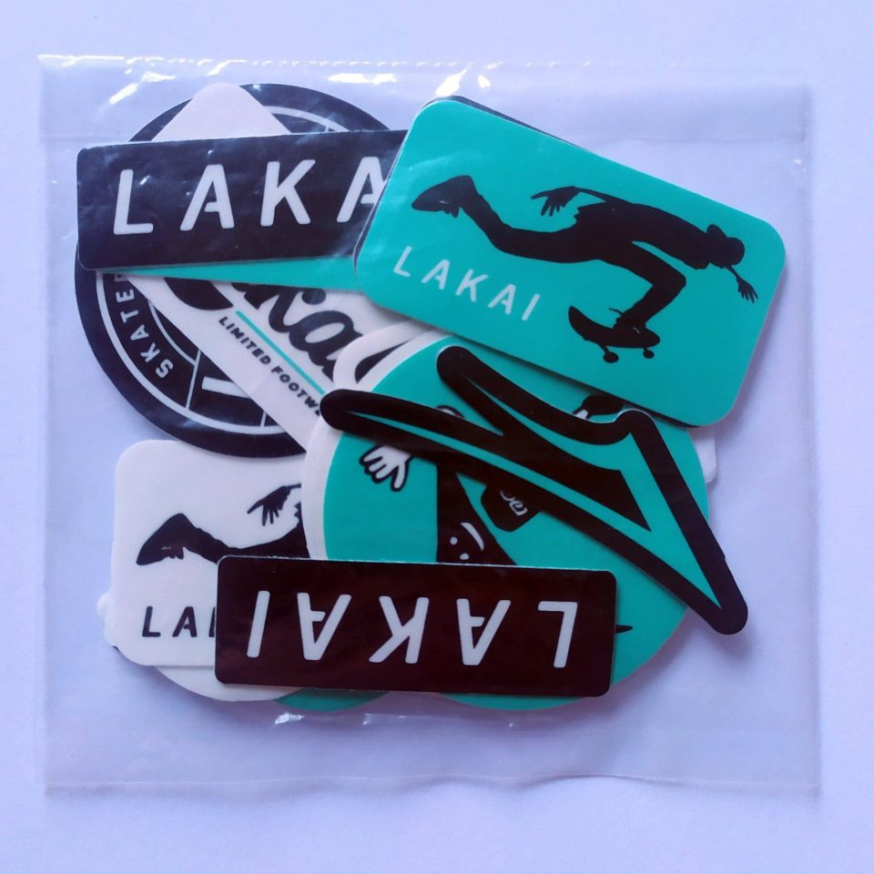 Lakai Assorted Sticker Pack - 24 Stickers - Sealed