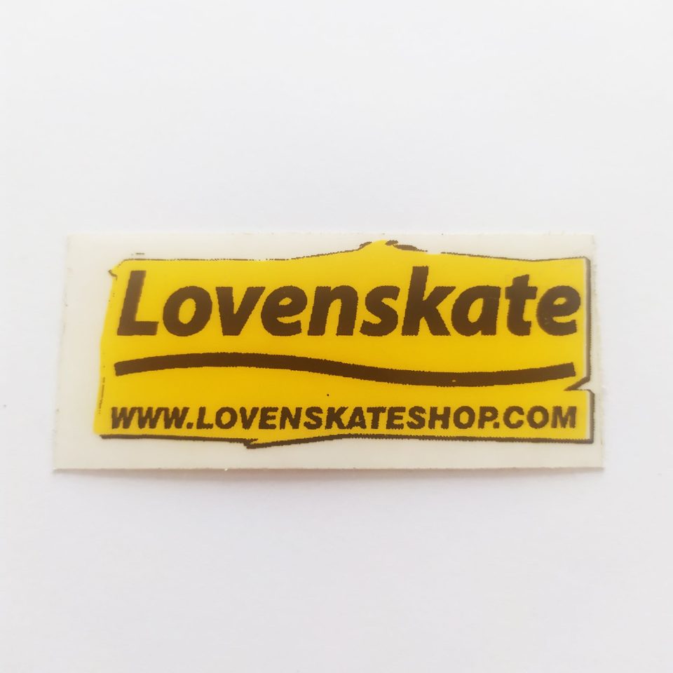 Lovenskate stickerdoll Sticker