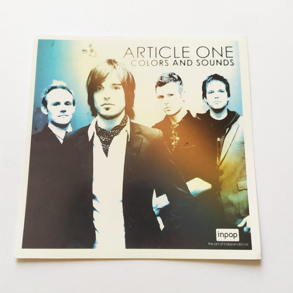 Article One - Colors And Sounds Music Sticker