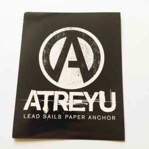 Atreyu – Lead Sails Paper Anchor Music Sticker