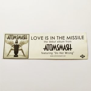 Autosmash – Love Is In The Missile Music Sticker