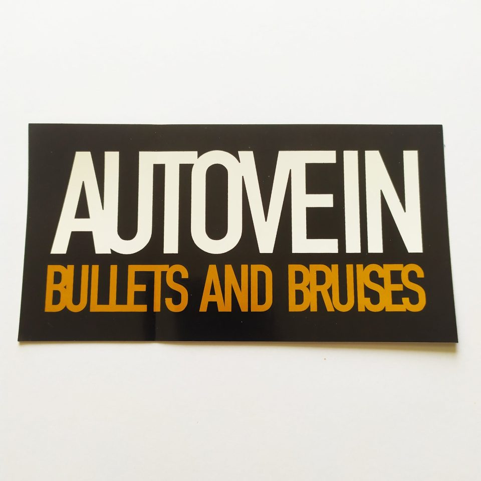 Autovein - Bullets And Bruises Music Sticker