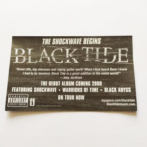 Black Tide – The Shockwave Begins Music Sticker