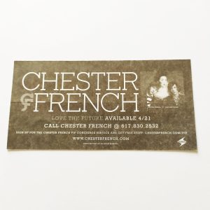 Chester French – Love The Future Music Sticker