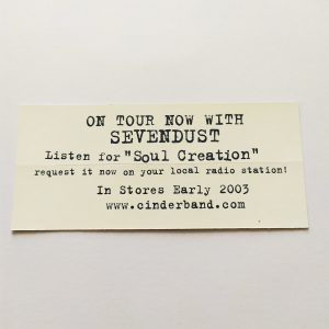Cinder Music Sticker