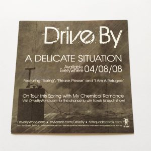 Drive By – A Delicate Situation Music Sticker