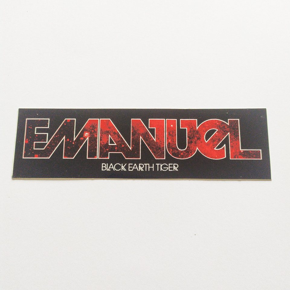 Emanuel - Black Earth Tiger Music Sticker