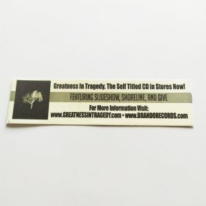 Greatness In Tragedy Music Sticker