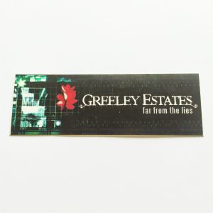 Greeley Estates – Far From The Lies Music Sticker