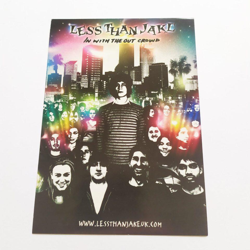Less Than Jake - In With The Out Crowd Music Sticker