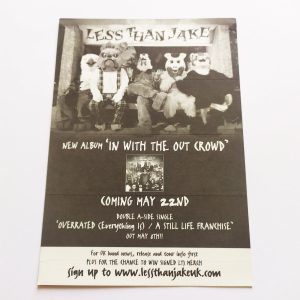 Less Than Jake – In With The Out Crowd Music Sticker
