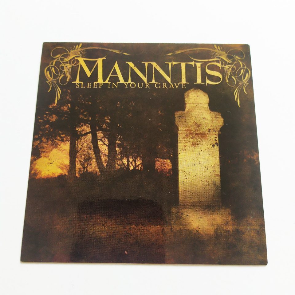 Manntis - Sleep In Your Grave Music Sticker