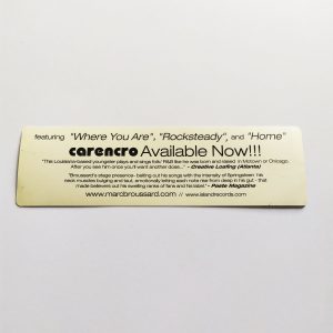 Marc Broussard – Carencro Music Sticker